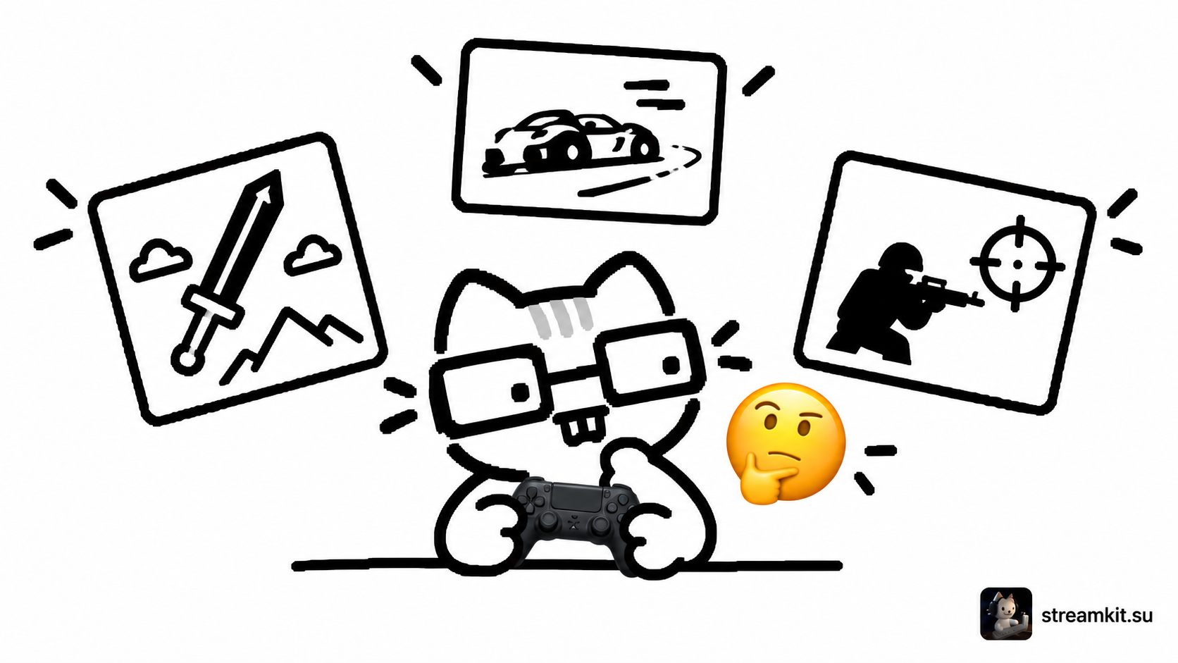Как выбрать игру для небольшого Twitch-канала